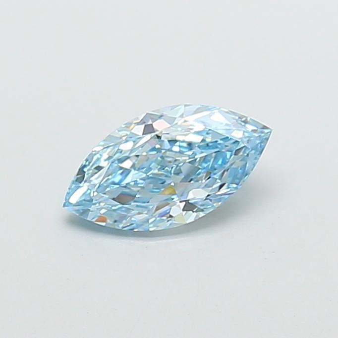 1.06 Ct. Fancy Blue Marquise Lab Grown Diamond