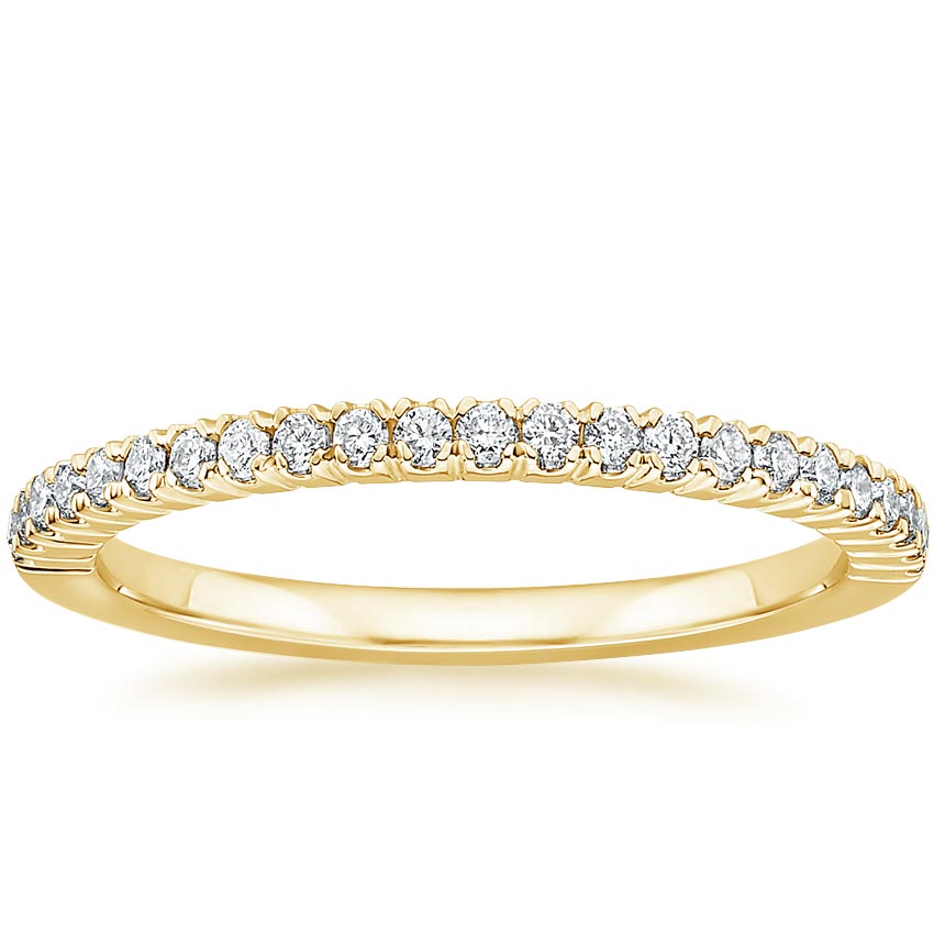 Rose gold diamond engagement ring with surprise diamond details