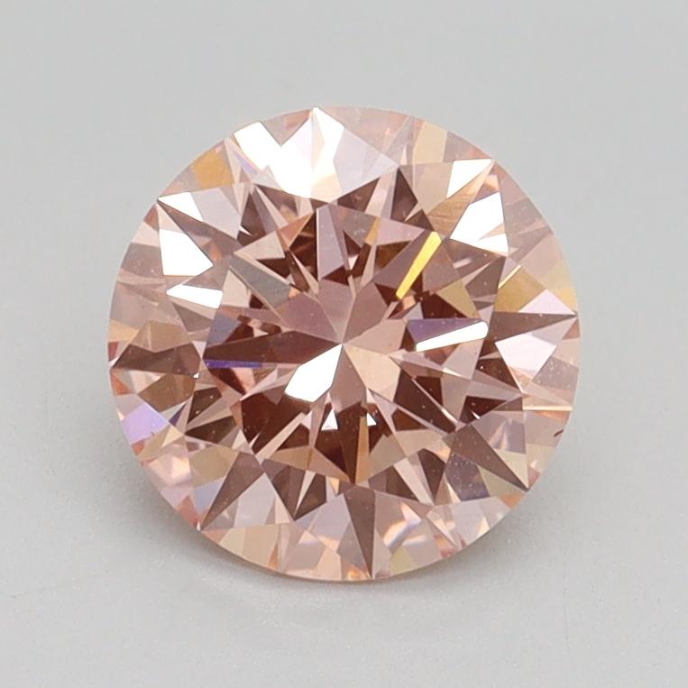 1.31 Ct. Fancy Intense Pink Round Lab Grown Diamond