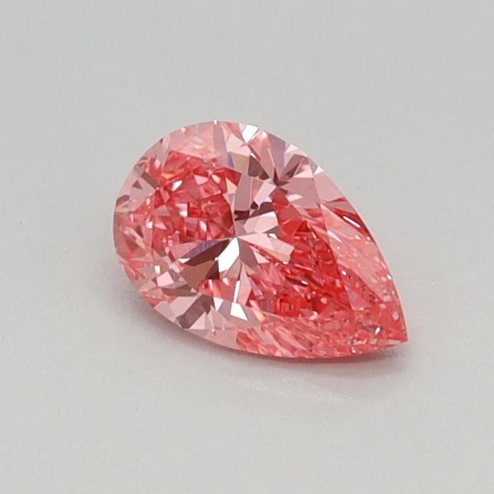 0.28 Ct. Fancy Vivid Pink Pear Lab Grown Diamond