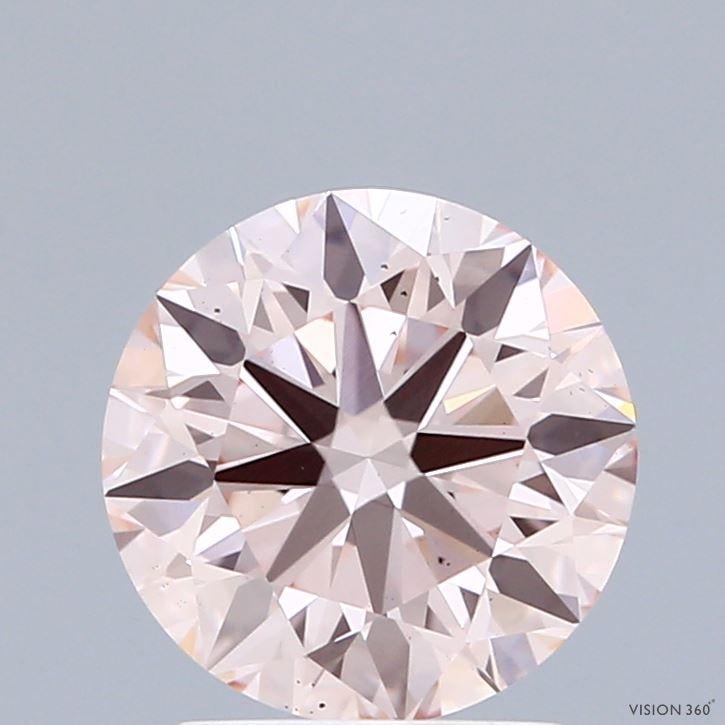 2.06 Ct. Fancy Pink Round Lab Grown Diamond