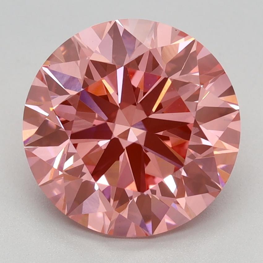 3.00 Ct. Fancy Round Lab Grown Diamond