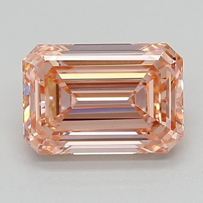 3.07 Ct. Fancy Intense  Pink Emerald Lab Grown Diamond