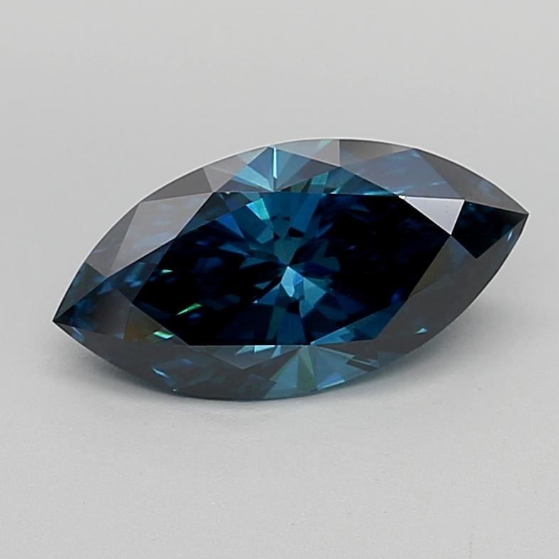 1.99 Ct. Fancy Vivid  Blue Marquise Lab Grown Diamond