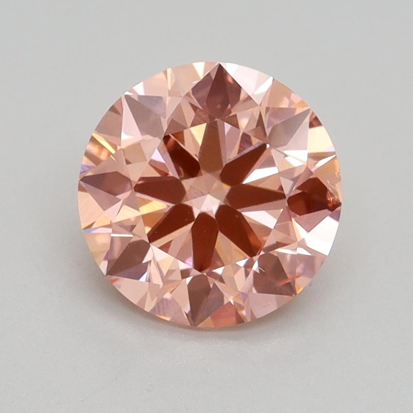 1.70 Ct. Fancy Intense Pink Round Lab Grown Diamond