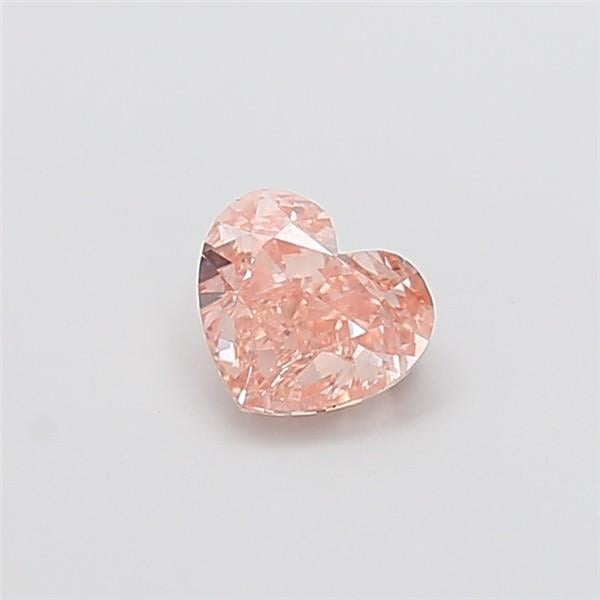 1.04 Ct. Fancy Intense Brownish Pink Heart Lab Grown Diamond