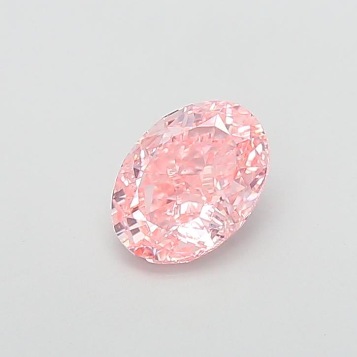 2.04 Ct. Fancy Vivid Pink Oval Lab Grown Diamond