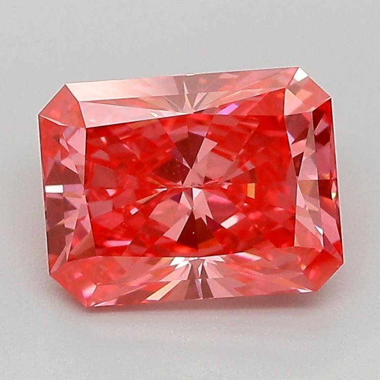 2.04 Ct. Fancy Vivid Pink Radiant Lab Grown Diamond