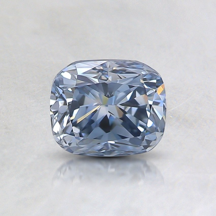 0.72 Ct. Fancy Blue Cushion  Lab Grown Diamond