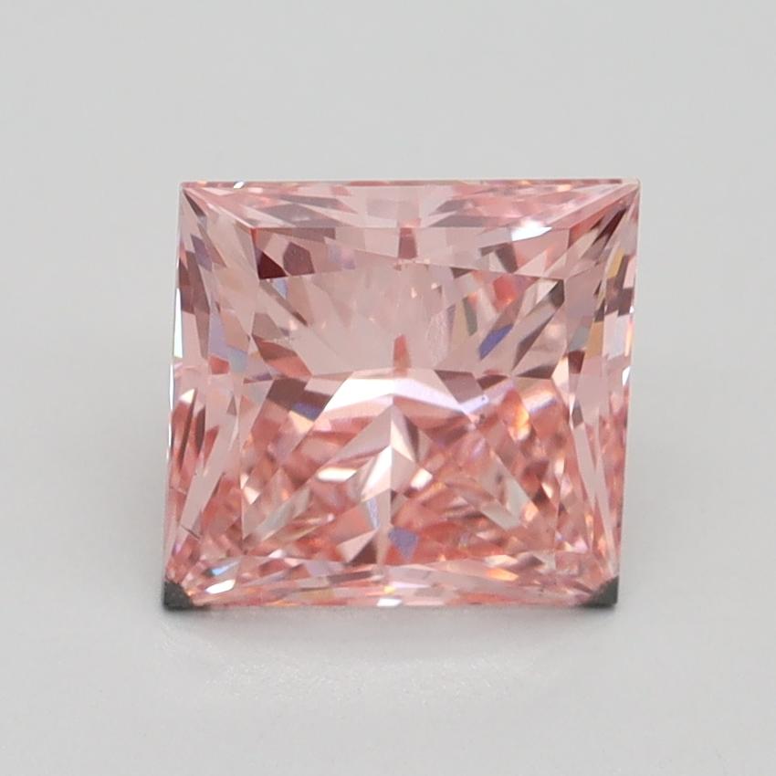 2.00 Ct. Fancy Intense Pink Princess Lab Grown Diamond