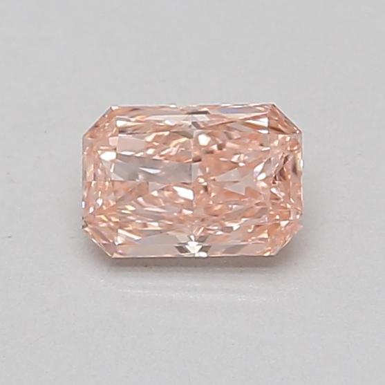 0.54 Ct. Fancy Vivid Pink Radiant Lab Grown Diamond