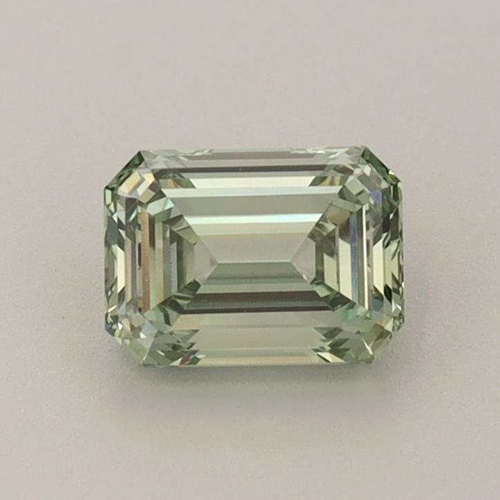 0.77 Ct. Fancy Intense Green Emerald Lab Grown Diamond