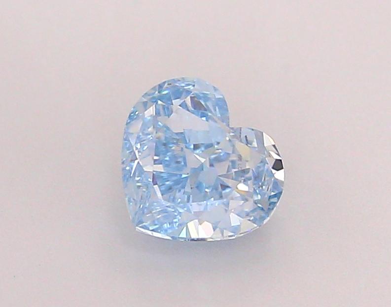 1.21 Ct. Fancy Intense Blue Heart Lab Grown Diamond