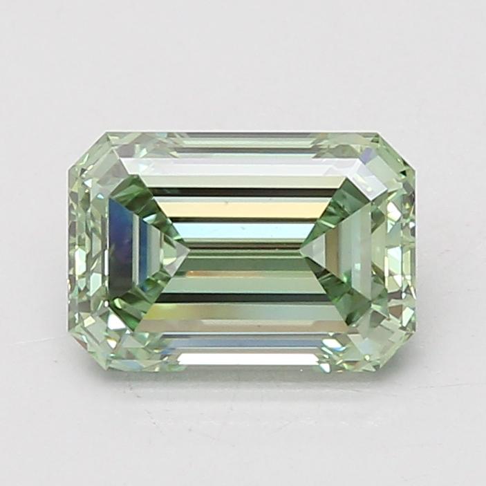 2.07 Ct. Fancy Vivid Green Emerald Lab Grown Diamond