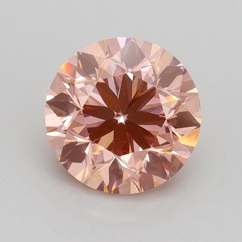 1.50 Ct. Fancy Intense Pink Round Lab Grown Diamond