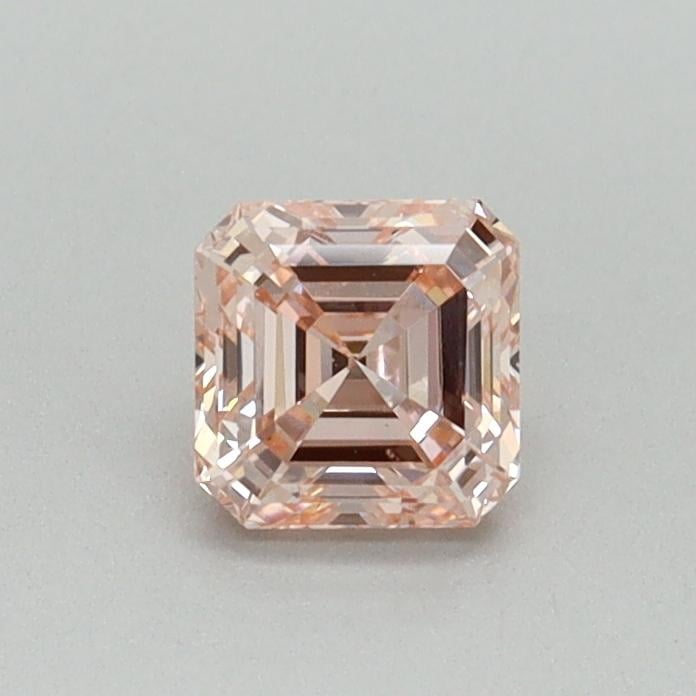 0.50 Ct. Fancy Intense Pink Asscher Lab Grown Diamond
