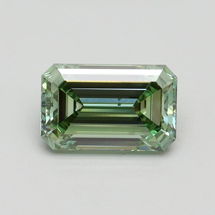 1.00 Ct. Fancy Intense Green Emerald Lab Grown Diamond
