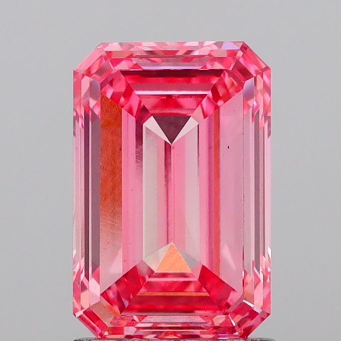 2.00 Ct. Fancy Vivid Pink Emerald Lab Grown Diamond
