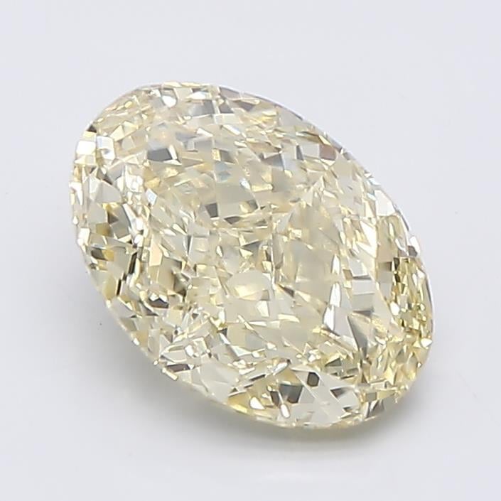 1.52 Ct. Fancy Yellow Oval Lab Grown Diamond
