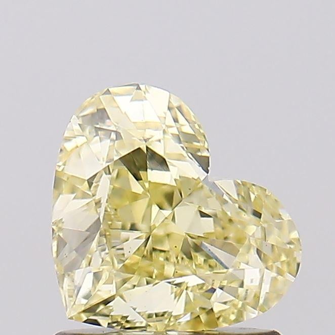 1.09 Ct. Fancy Yellow Heart Lab Grown Diamond