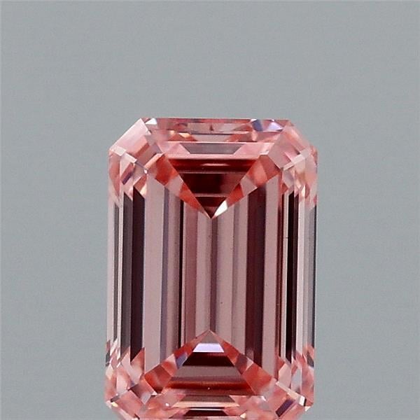 1.01 Ct. Fancy Vivid Pink Emerald Lab Grown Diamond