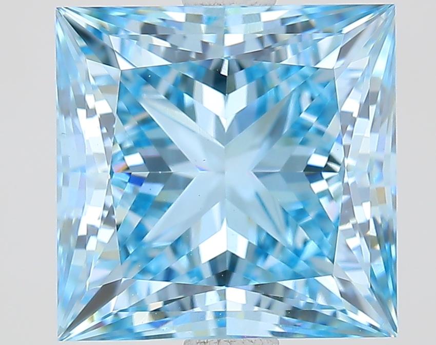 3.05 Ct. Fancy Vivid Pink Princess Lab Grown Diamond