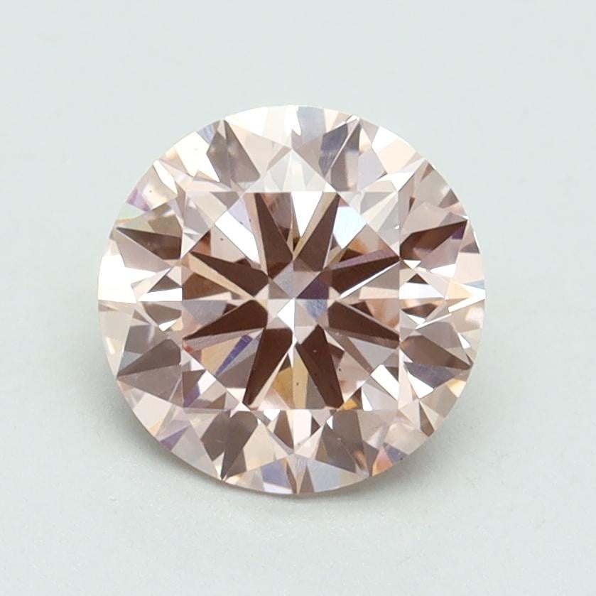 1.52 Ct. Fancy Intense Pink Round Lab Grown Diamond