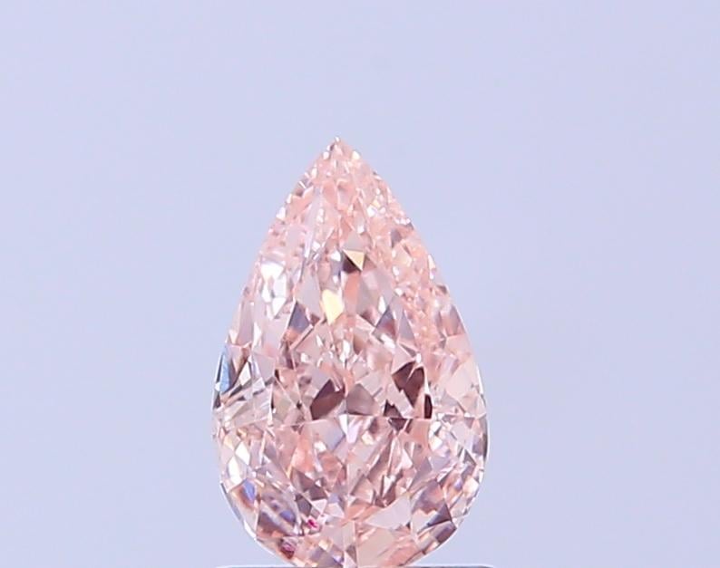 0.99 Ct. Fancy Intense Pink Pear Lab Grown Diamond