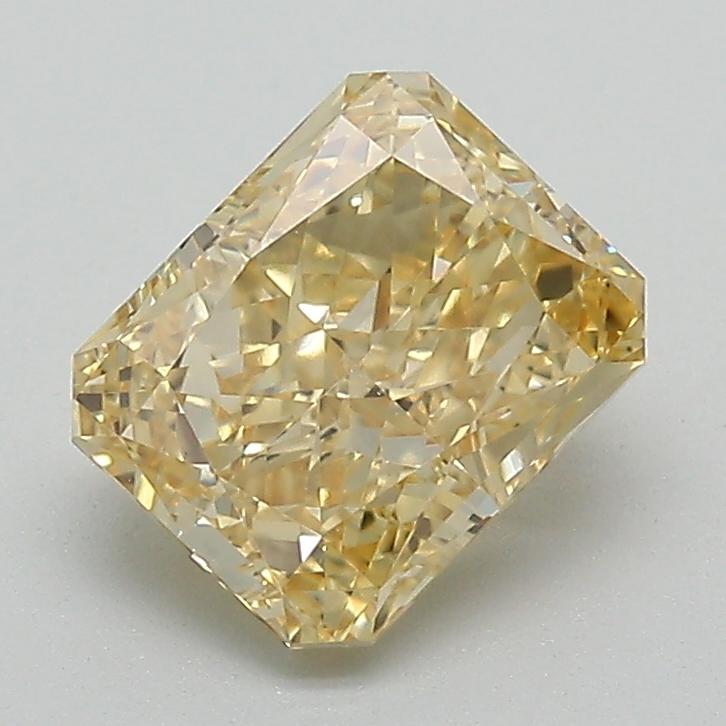 1.76 Ct. Fancy Vivid  Yellow Radiant Lab Grown Diamond