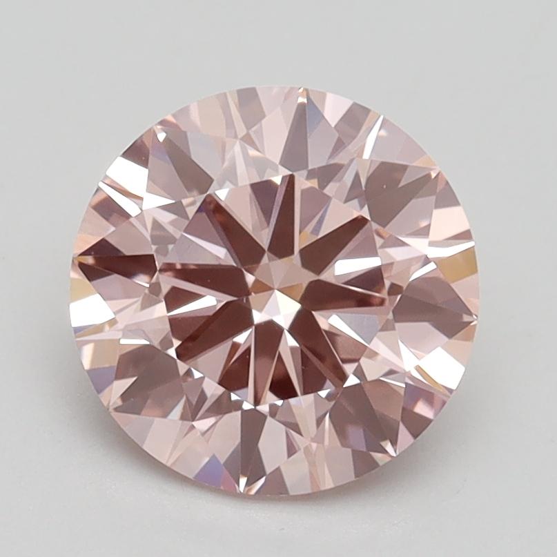 1.82 Ct. Fancy Intense Pink Round Lab Grown Diamond