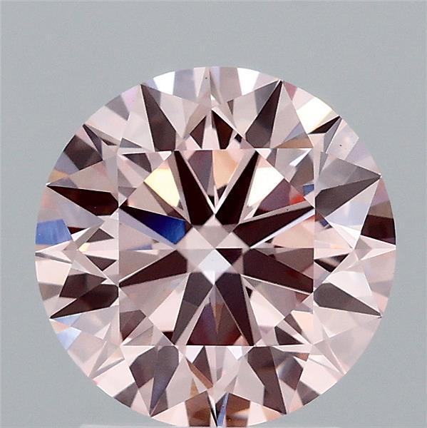 2.01 Ct. Fancy Pink Round Lab Grown Diamond