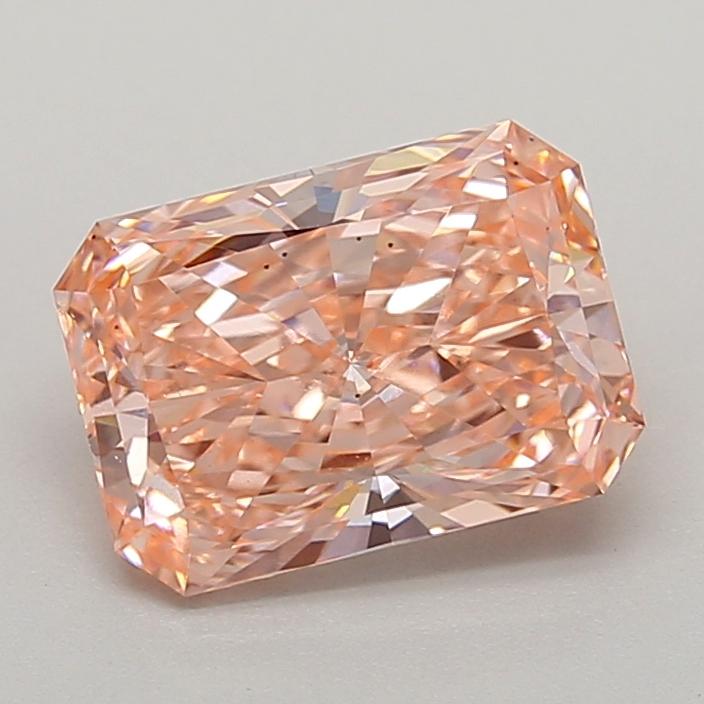 2.03 Ct. Fancy Vivid  Pink Radiant Lab Grown Diamond