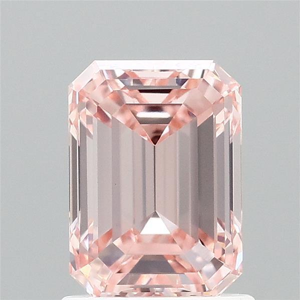 1.42 Ct. Fancy Intense Pink Emerald Lab Grown Diamond