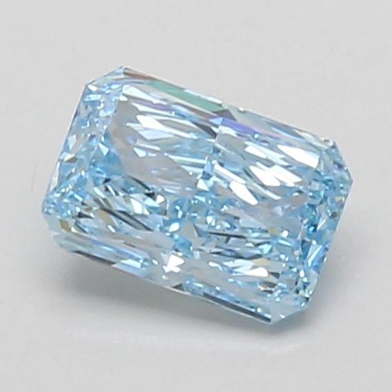 1.04 Ct. Fancy Vivid Blue Radiant Lab Grown Diamond