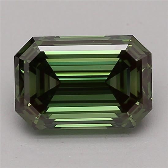 1.80 Ct. Fancy Vivid Green Emerald Lab Grown Diamond