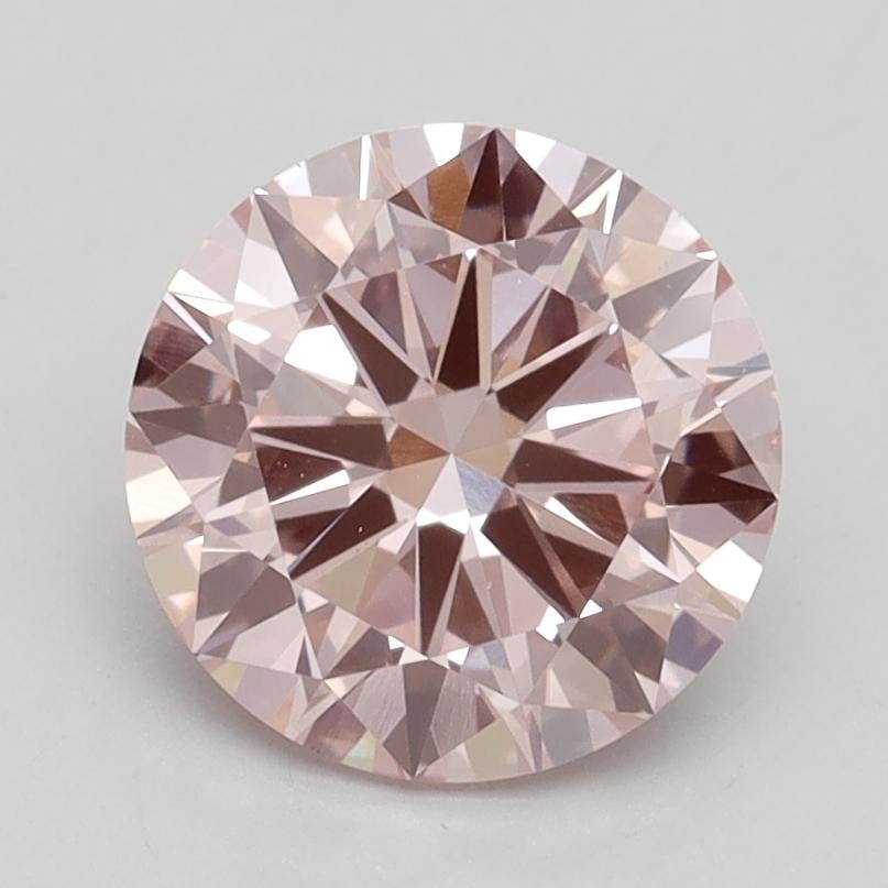 1.90 Ct. Fancy Intense Pink Round Lab Grown Diamond