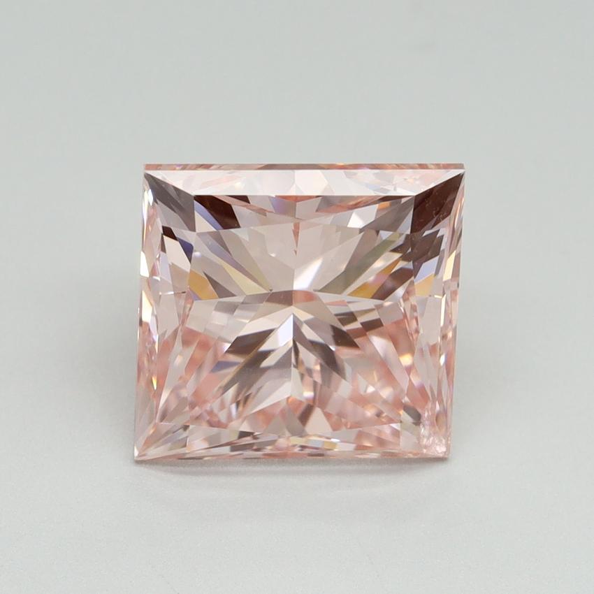 5.05 Ct. Fancy Intense Pink Princess Lab Grown Diamond