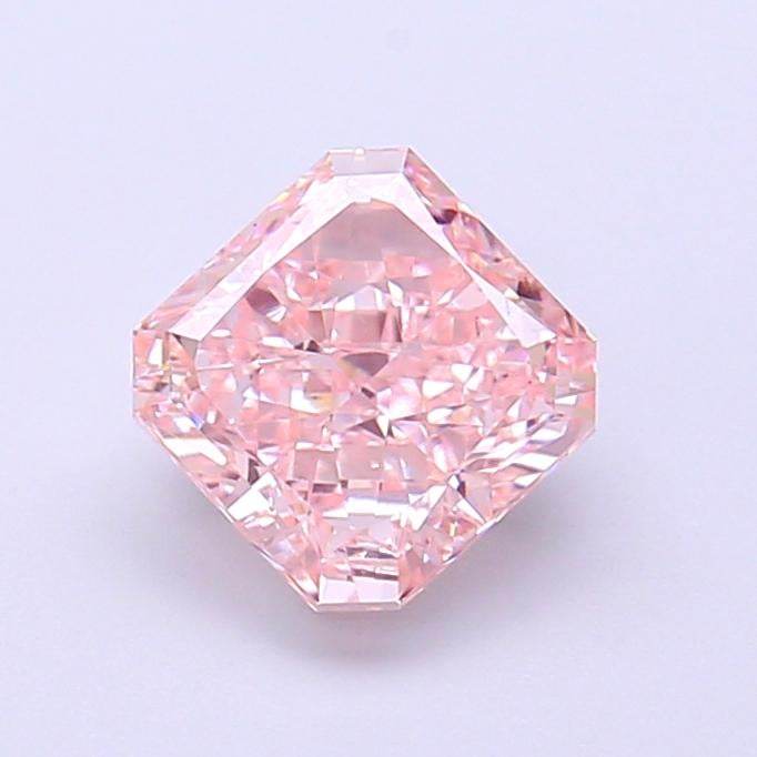 1.54 Ct. Fancy Pink Radiant Lab Grown Diamond
