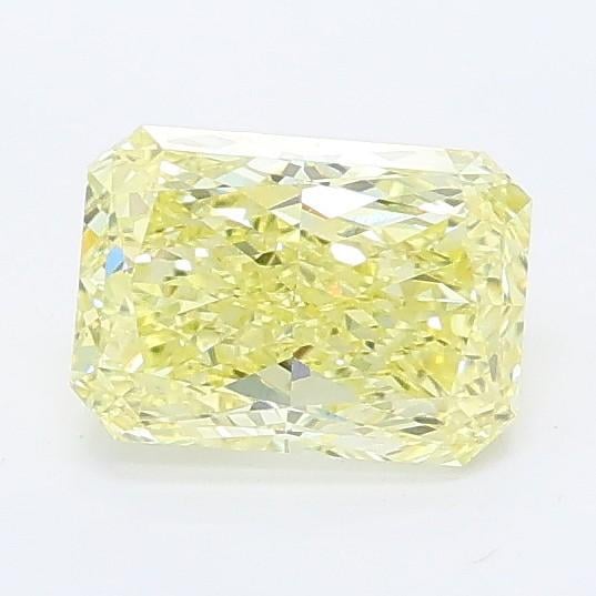 0.81 Ct. Fancy Intense Yellow Radiant Lab Grown Diamond