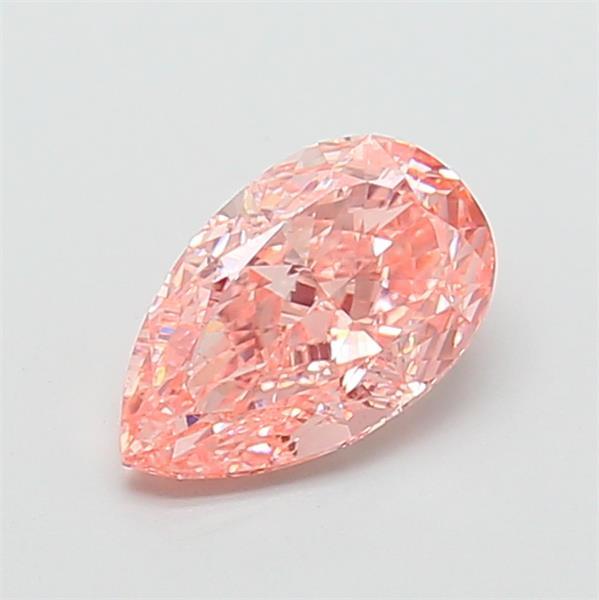2.09 Ct. Fancy Vivid Pink Pear Lab Grown Diamond