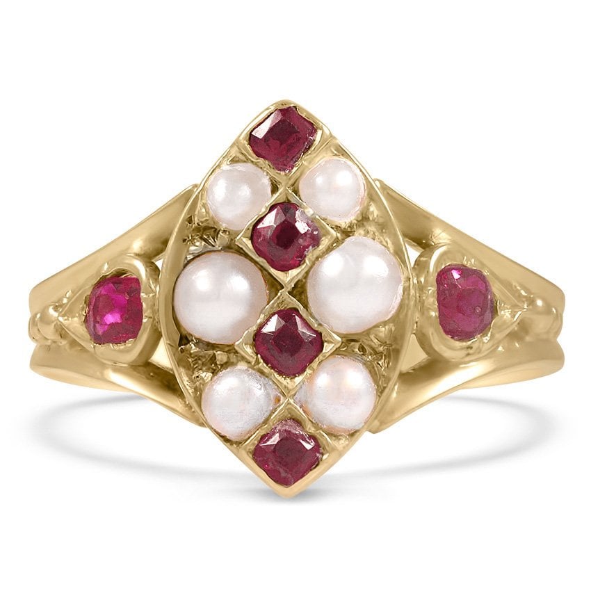 Edwardian Ruby Vintage Ring