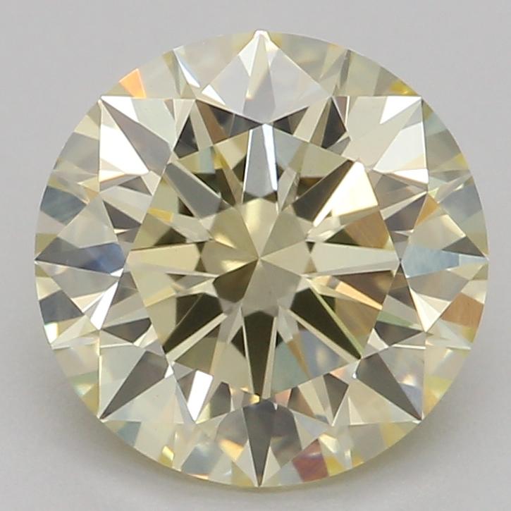 1.54 Ct. Fancy Yellow Round Lab Grown Diamond