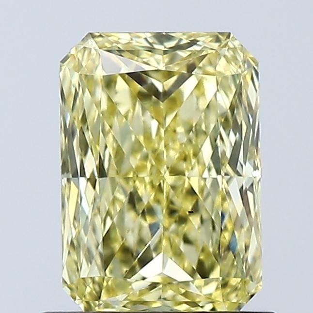 1.06 Ct. Fancy Vivid Yellow Radiant Lab Grown Diamond