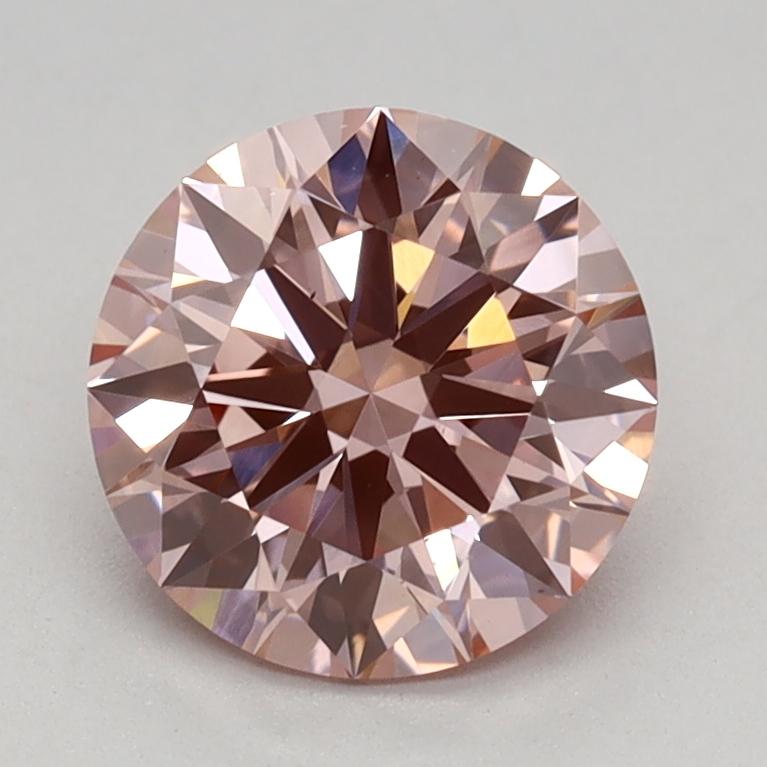 1.13 Ct. Fancy Intense Pink Round Lab Grown Diamond