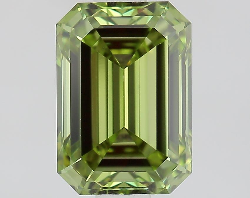 1.50 Ct. Fancy Vivid Green Emerald Lab Grown Diamond