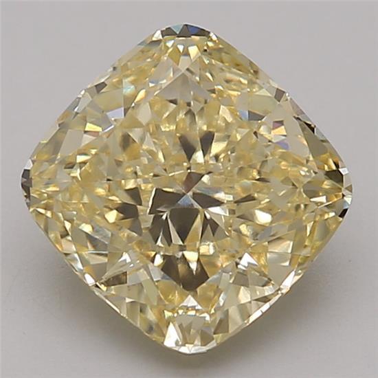 2.56 Ct. Fancy Intense Yellow Radiant Lab Grown Diamond