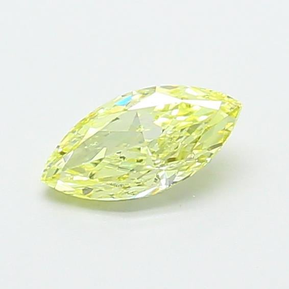 0.52 Ct. Fancy Yellow Marquise Lab Grown Diamond