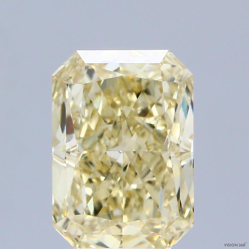 2.60 Ct. Fancy Intense Yellow Radiant Lab Grown Diamond