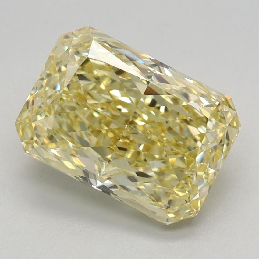 3.18 Ct. Fancy Intense Yellow Radiant Lab Grown Diamond