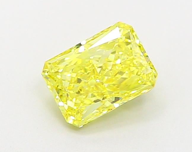 1.08 Ct. Fancy Vivid  Yellow Radiant Lab Grown Diamond